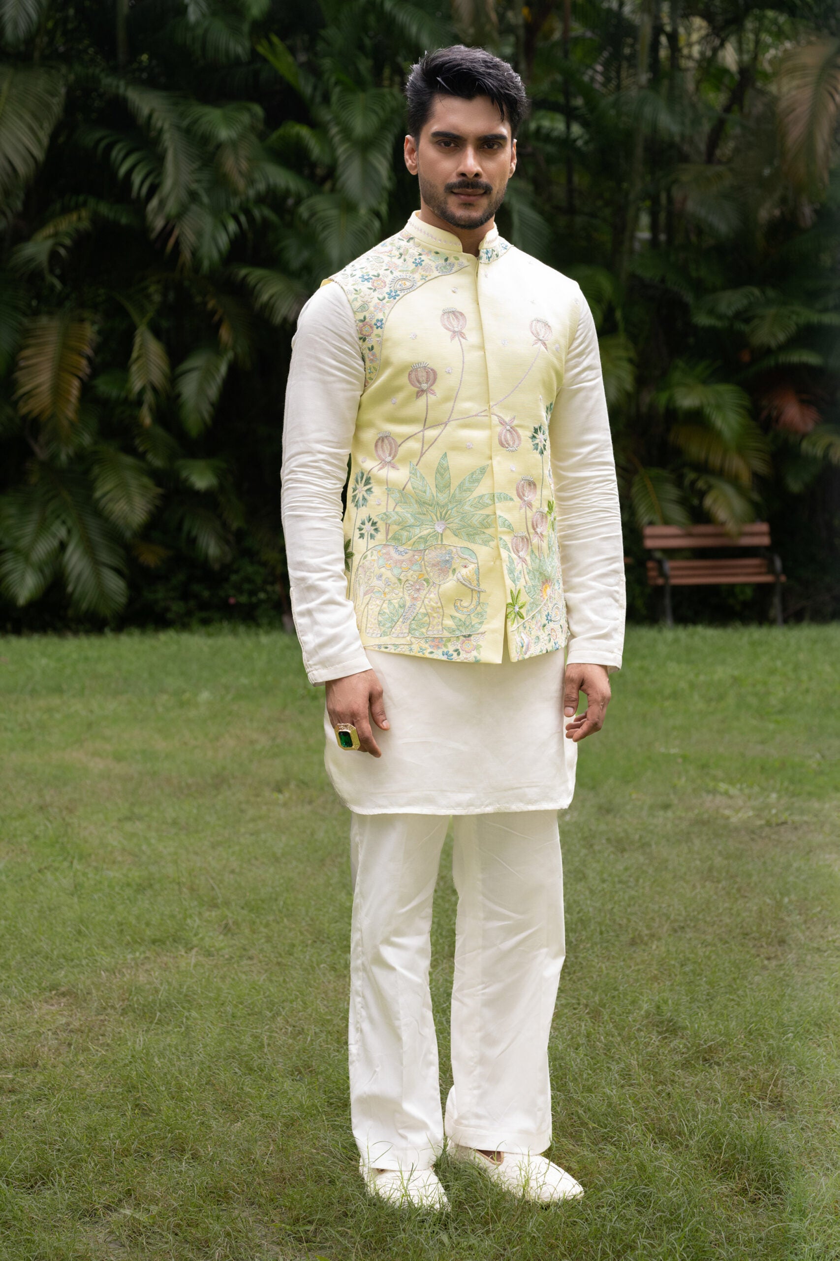 Airavat Nehru Kurta Set image 0