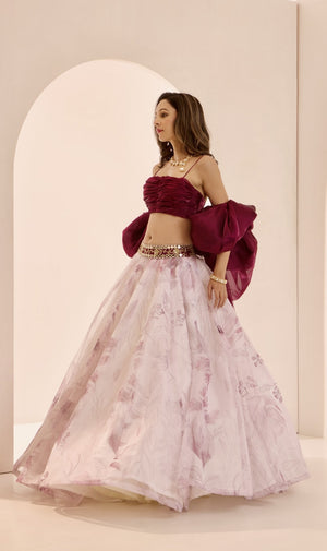 Ruby Lehenga Set image 3