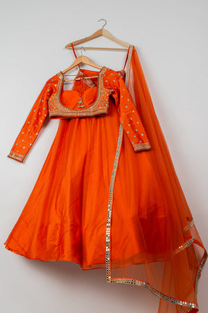Tangelo Lehenga Set image 4