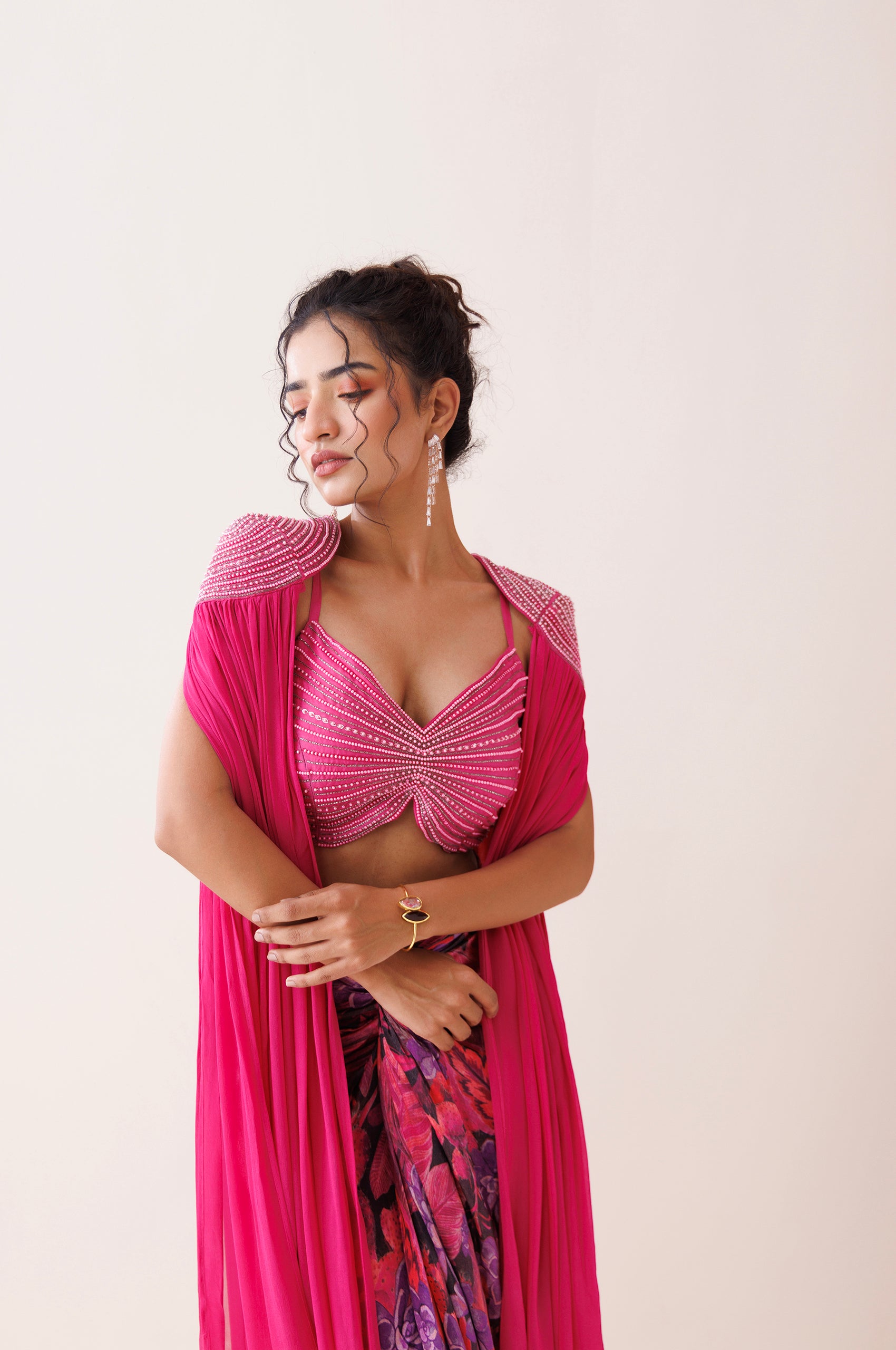 Hot Pink Shoulder Highlight Set image 3