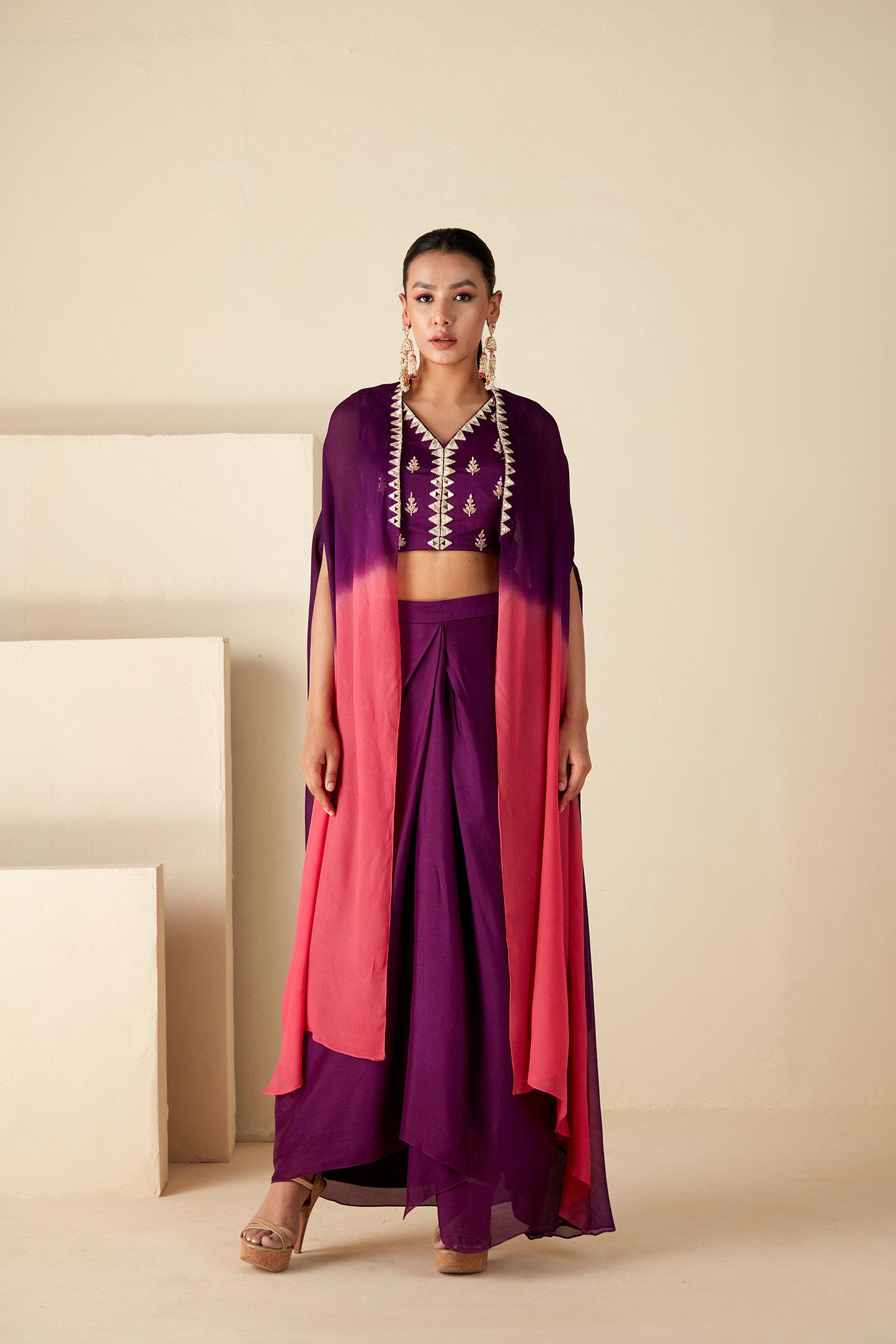 Radiant Orchid Ombre Ensemble - L image