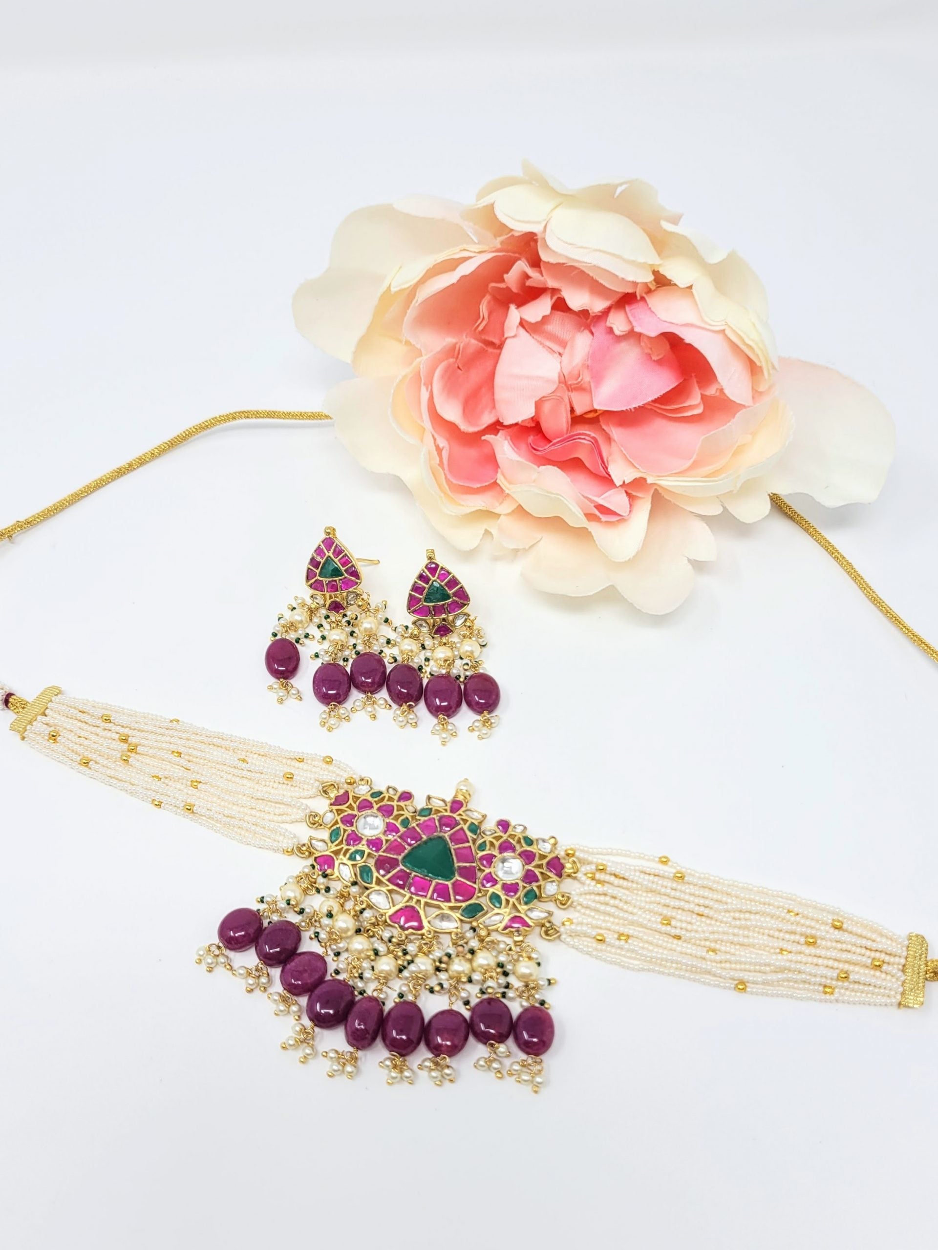 Pink Choker Set image 1