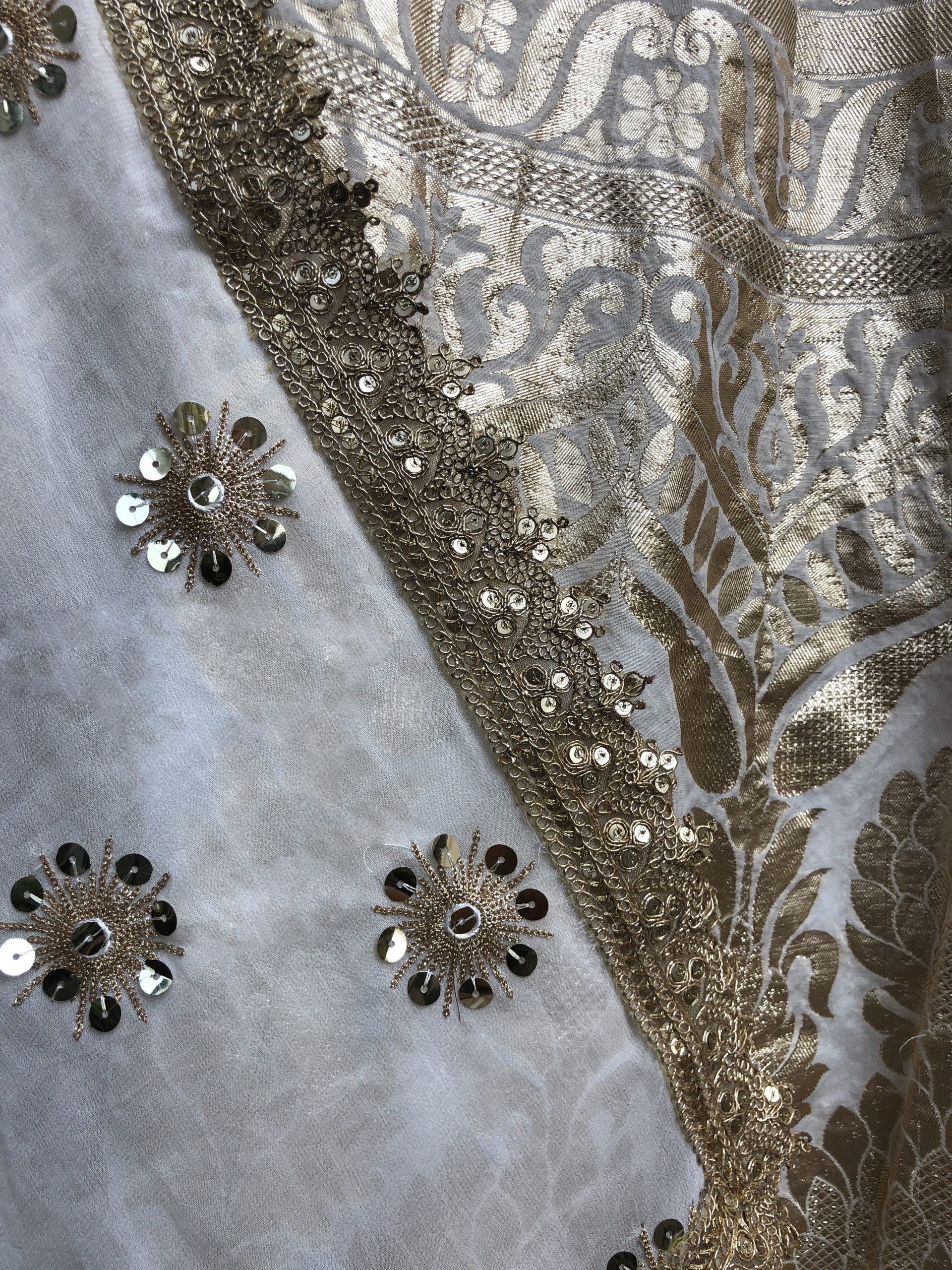 Ivory Lehenga Set image 1
