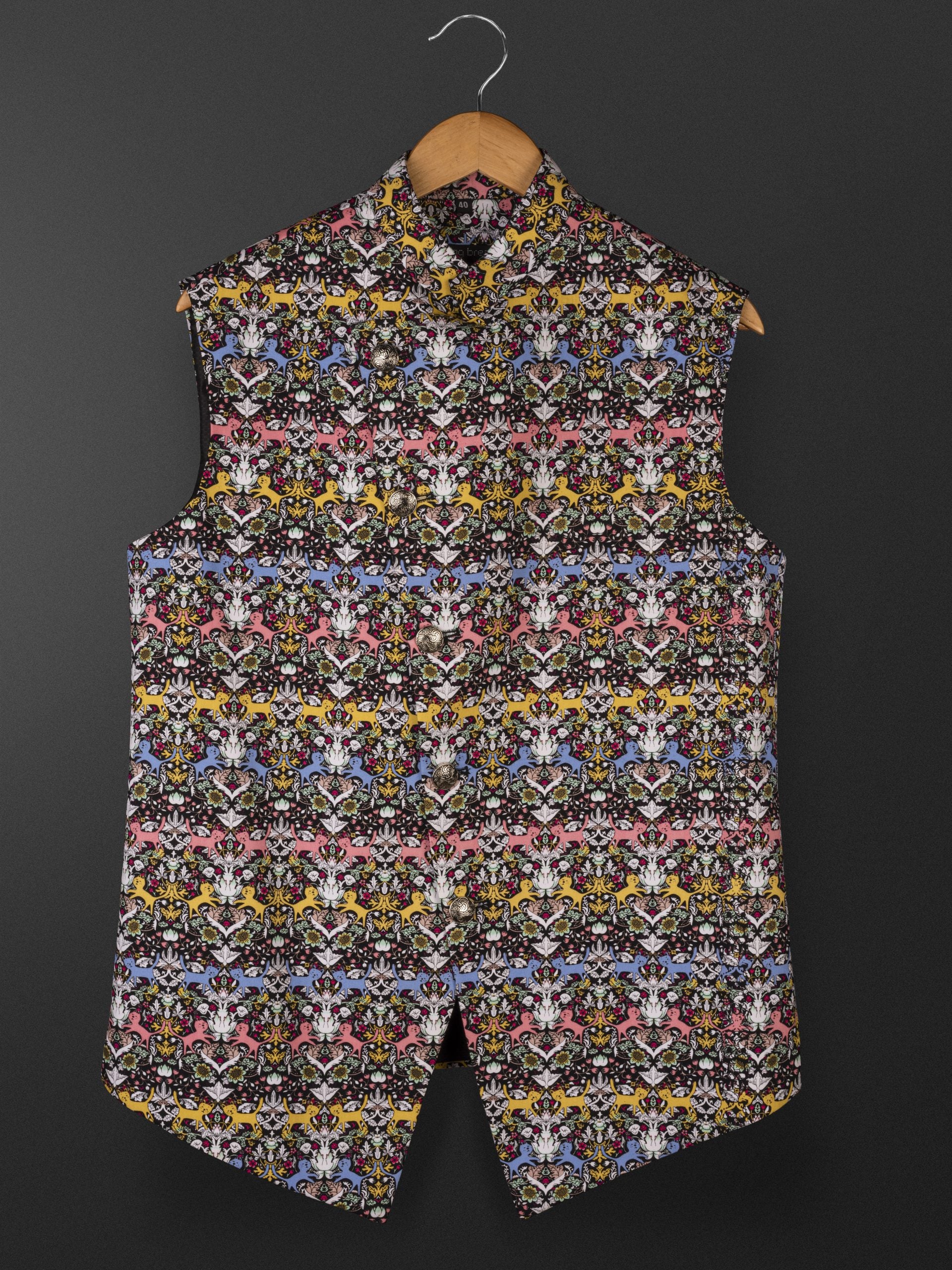 Colour Me Wild Bundi Jacket - Custom image