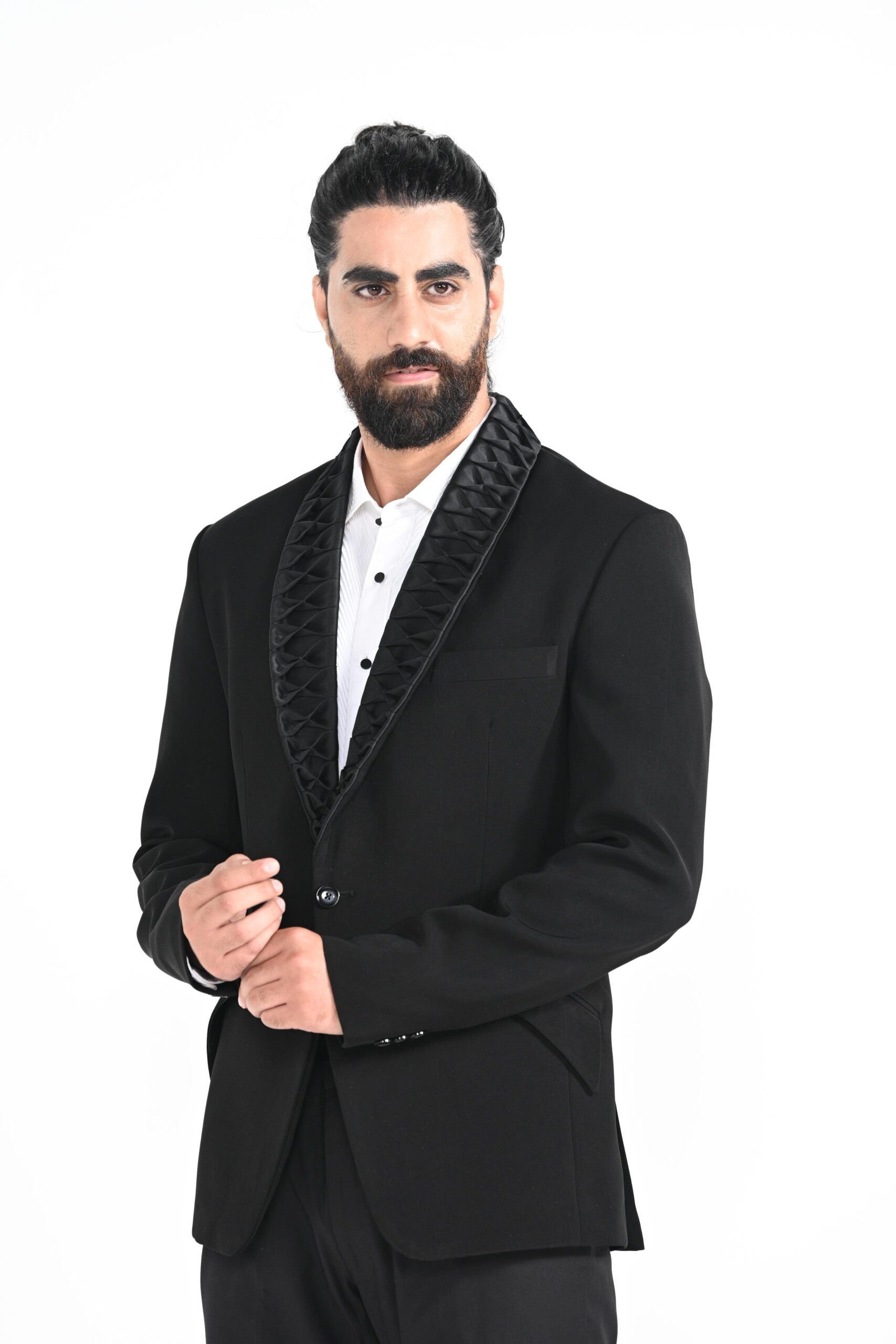Bow lapel Tuxedo Set image 4