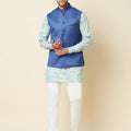 Tropical Print Kurta Set image 0