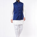 Cobalt Blue Bundi Jacket Set image 0