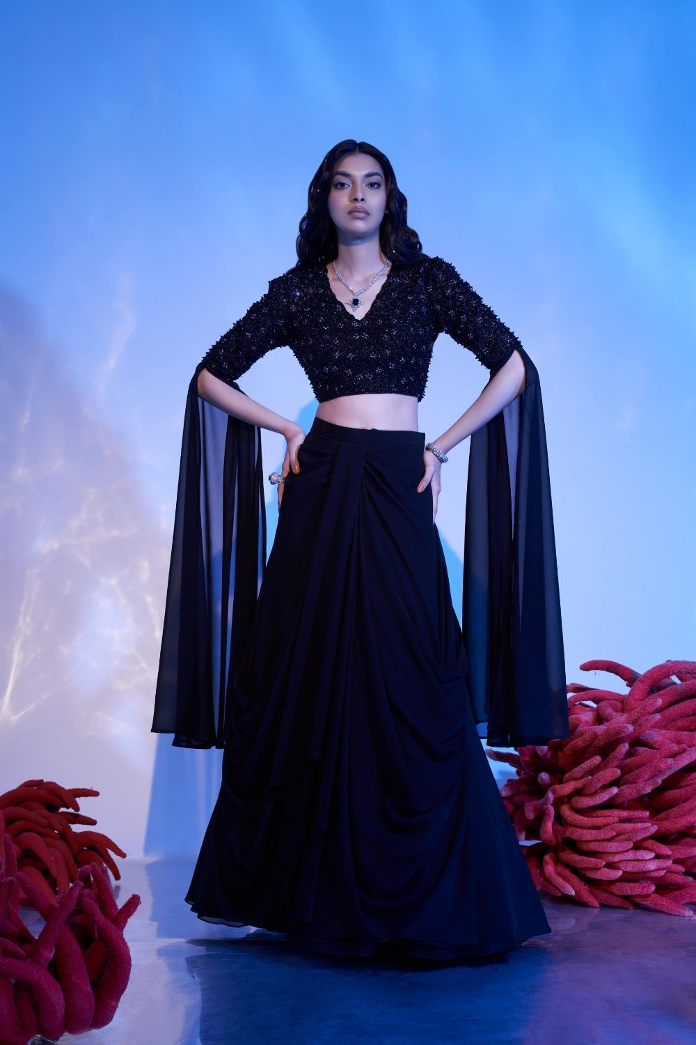 Elegance in Black Sequins image 0