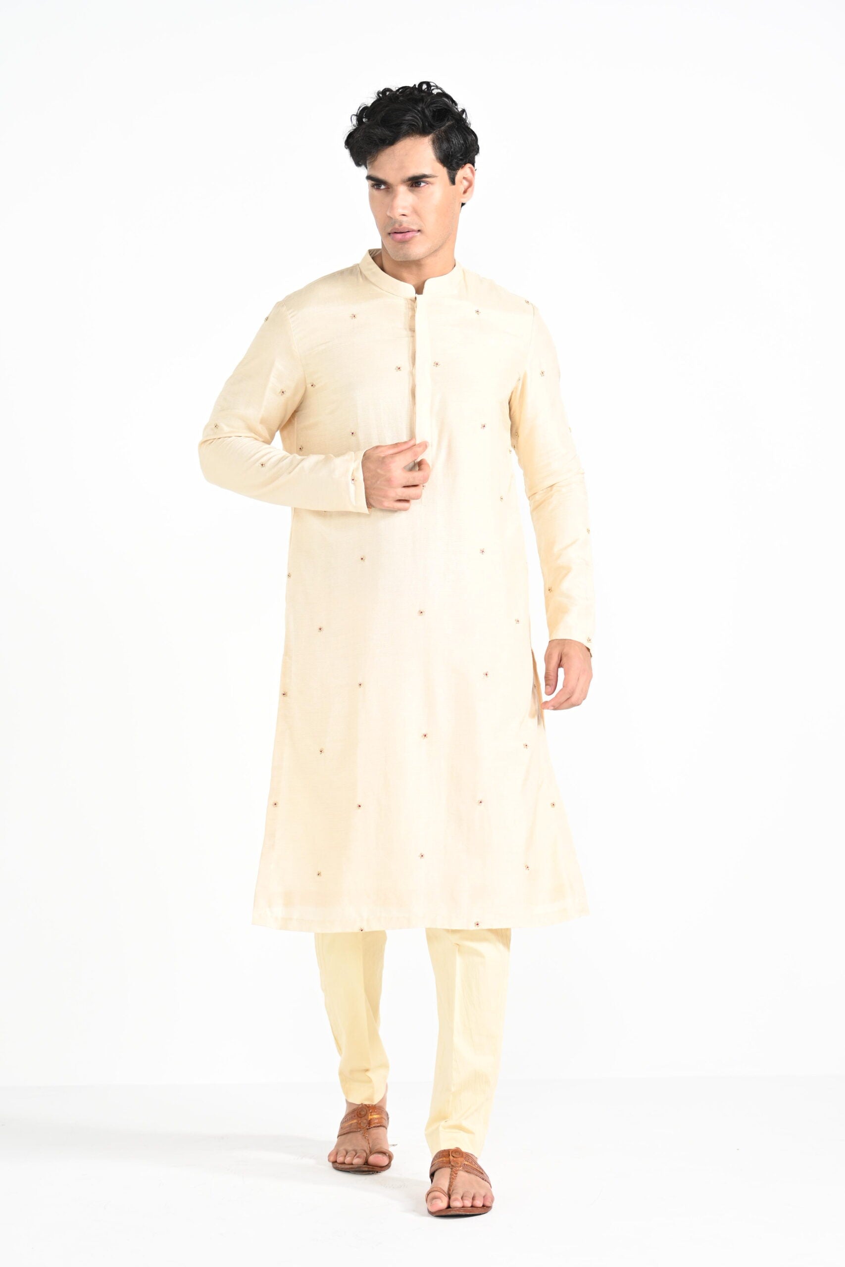 Rajasthani Floral Nehru with Butta Kurta image 10