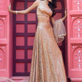 Gold Shimmer Lehenga Set image 0