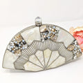 Fan Mother of Pearl Clutch image 0