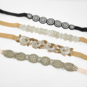 Black Bead Work Belt image 3