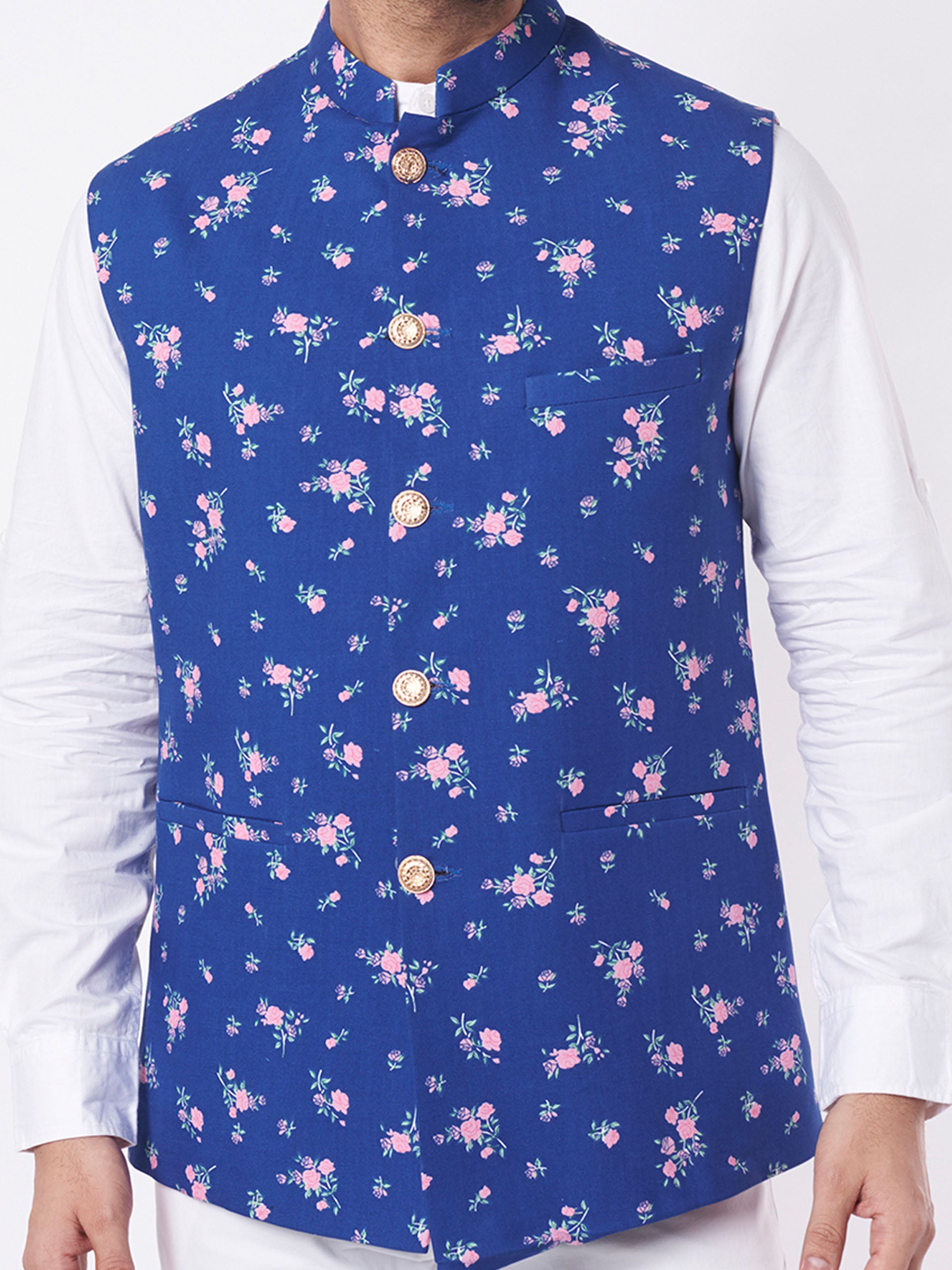 Cobalt Blue Bundi Jacket image 1