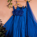 Cobalt Radiance Lehenga Set image 0