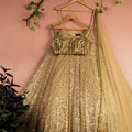 Gold Glam Lehenga Set image 0