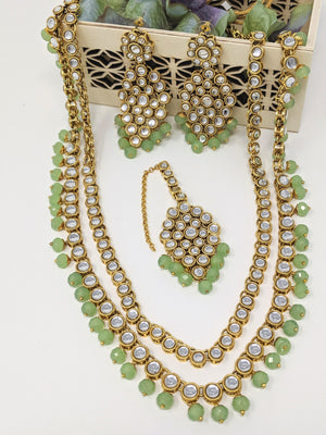 Double Layer Necklace Set image 1