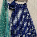 Royal Blue Lehenga Set image 0