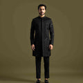 Black Achkan Set image 0