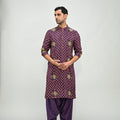 Plum Highlighted  Paired with Cowl Pants image 0