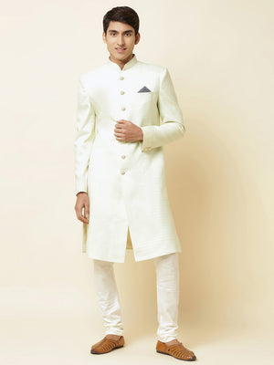Mint Green Sherwani Set - S image