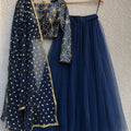Navy Blue Lehenga Set image 0
