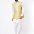 Yellow Gold Bundi Jacket Set image 0