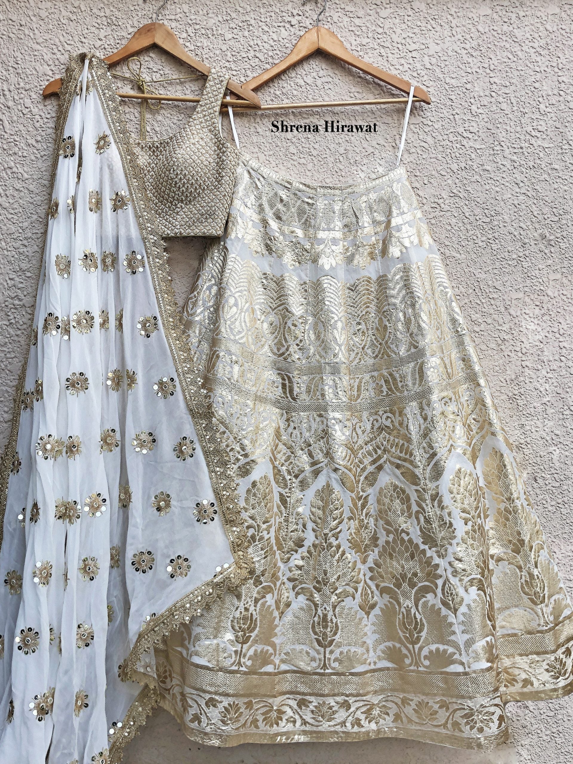 Ivory Lehenga Set - S image
