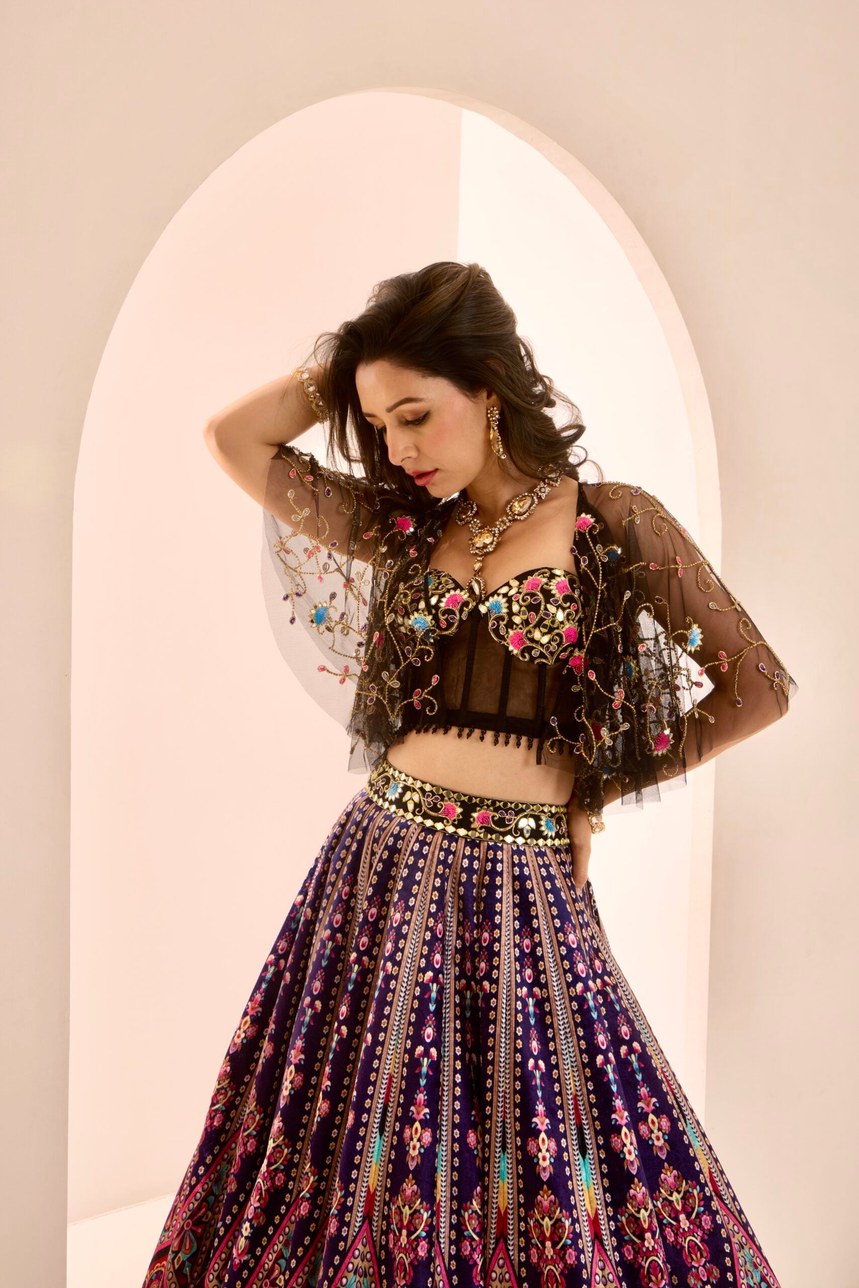 Sanjh Lehenga Set image 5