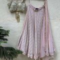 Powder Pink Lehenga Set with Mirror Bustier image 0
