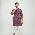 Plum Short Kurta Set image 0