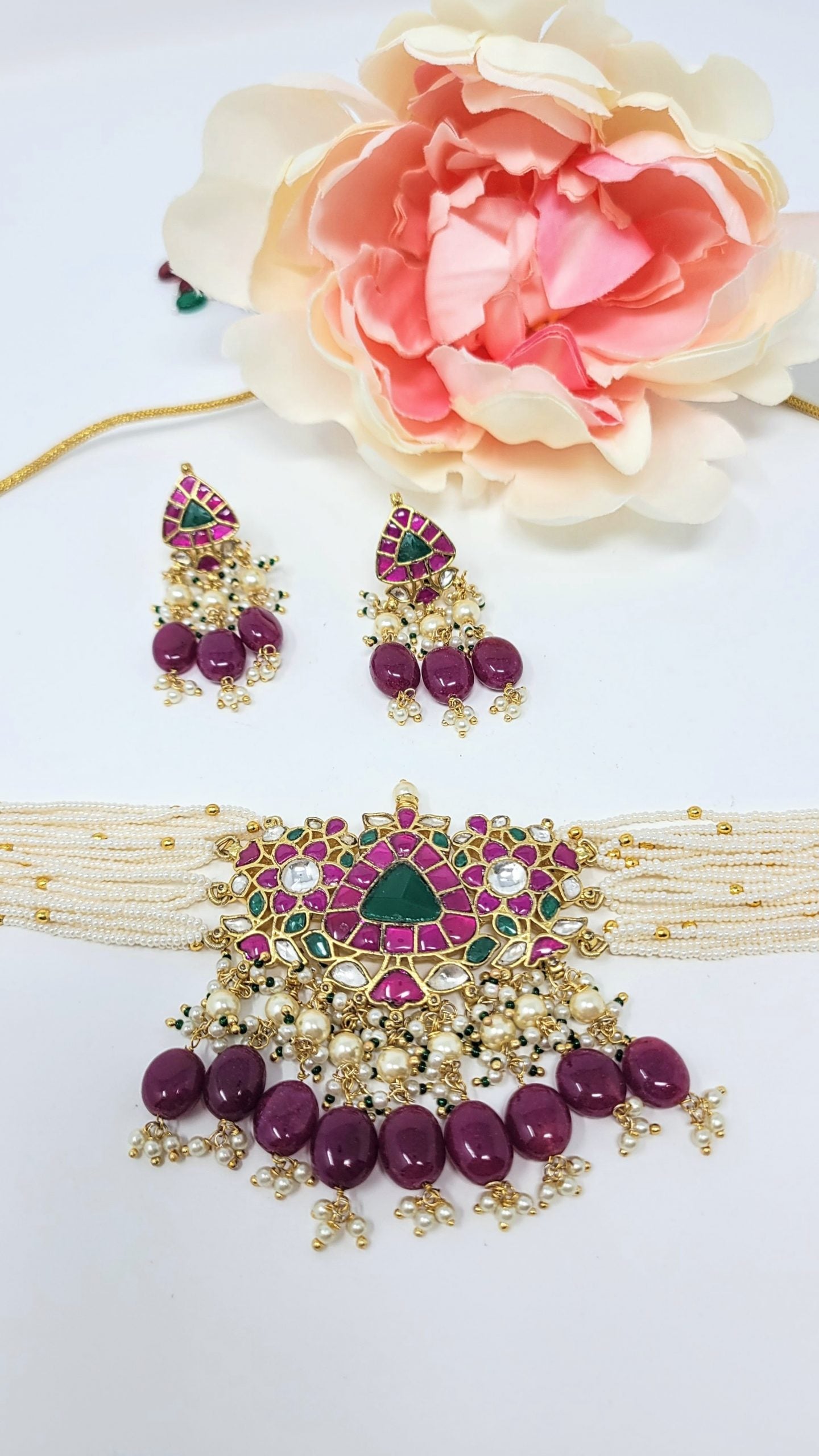 Pink Choker Set image 0