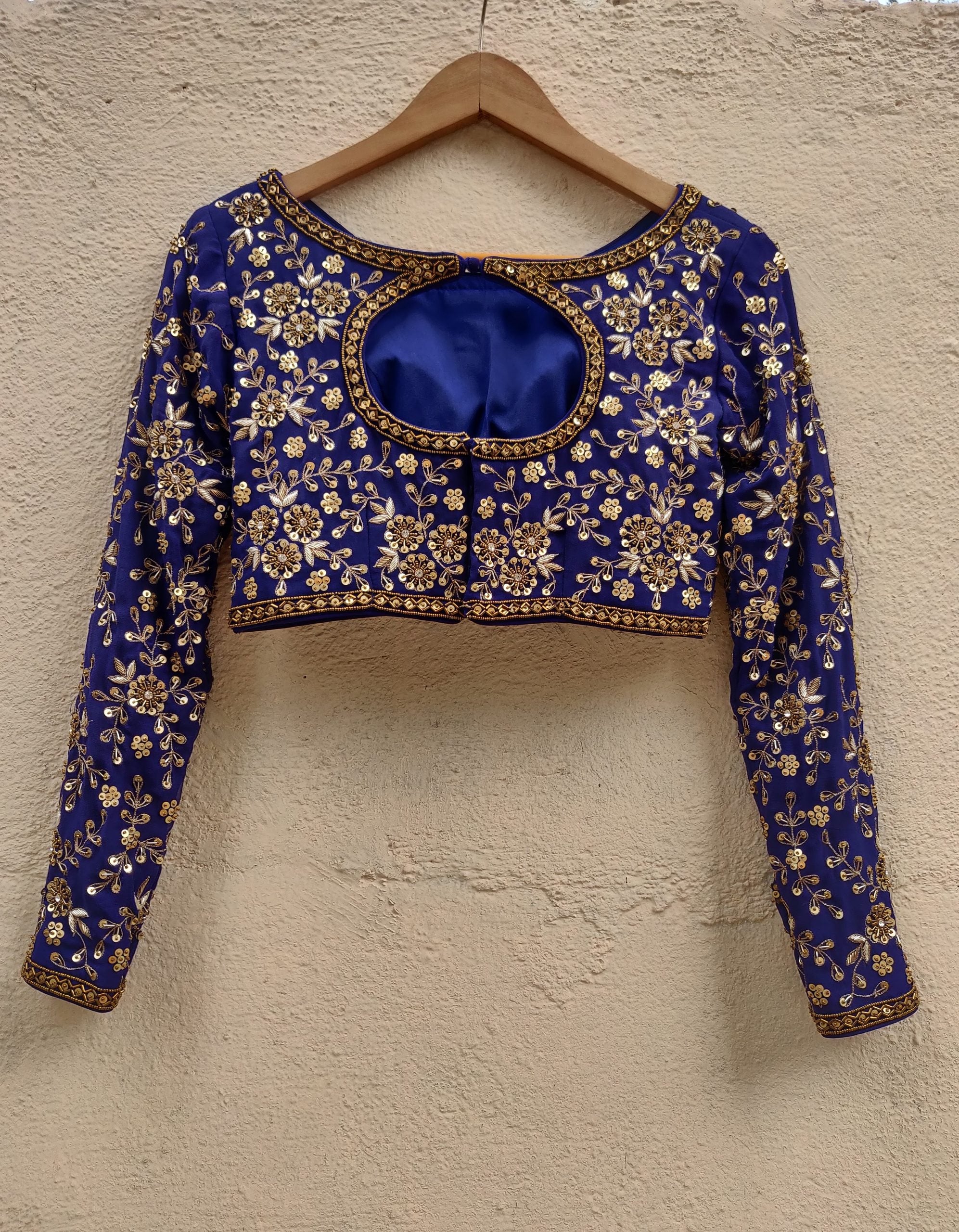 Indigo Blue Sharmily Lehenga image 2