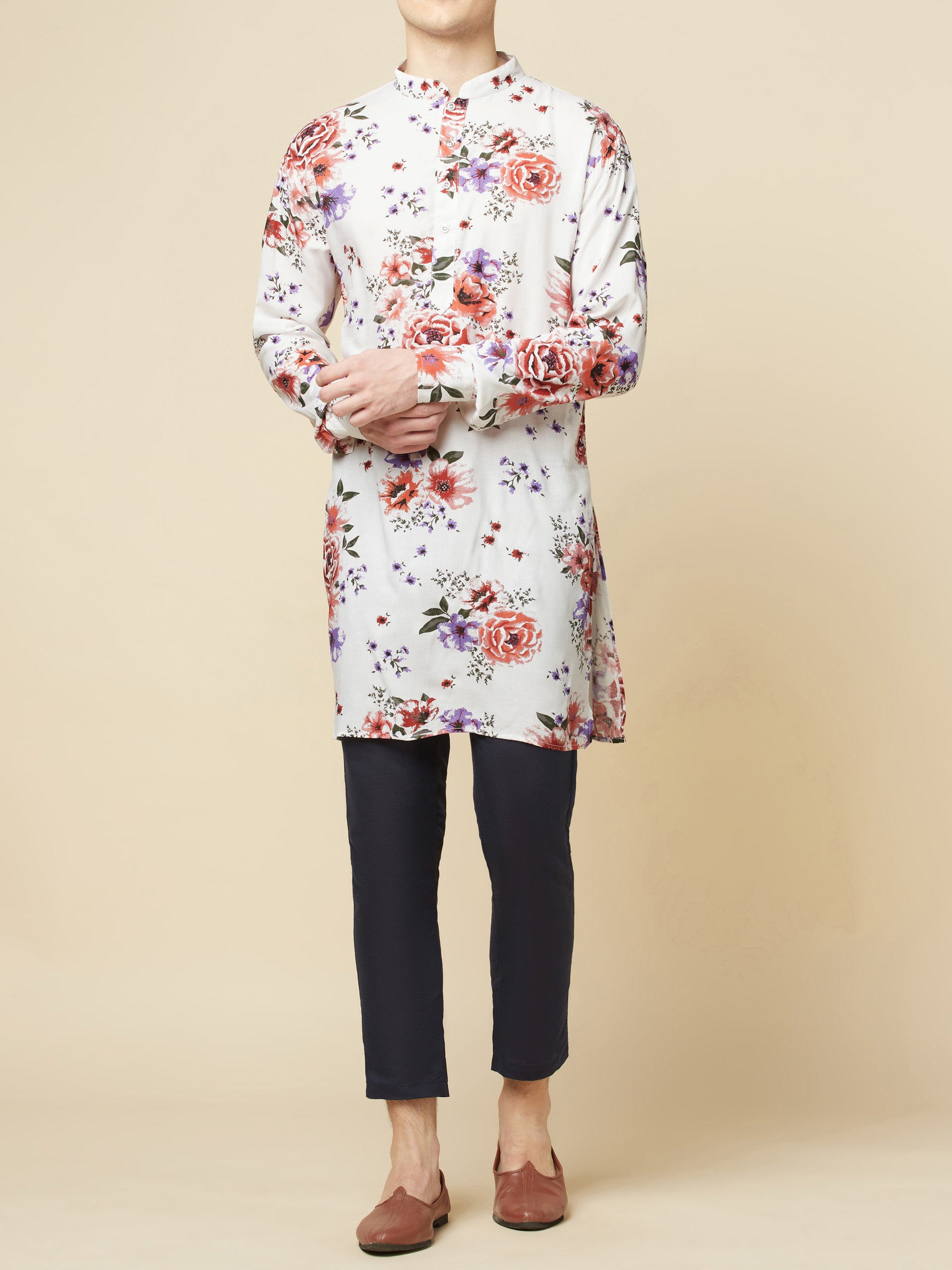 Spring Printed Kurta image 3