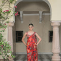 Scarlet Highlight Saree Paired with Blouse
