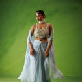 Powder Blue Drop Bliss Cape Set