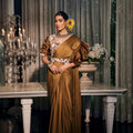 Ruffle Pre-Draped Saree Set image 0