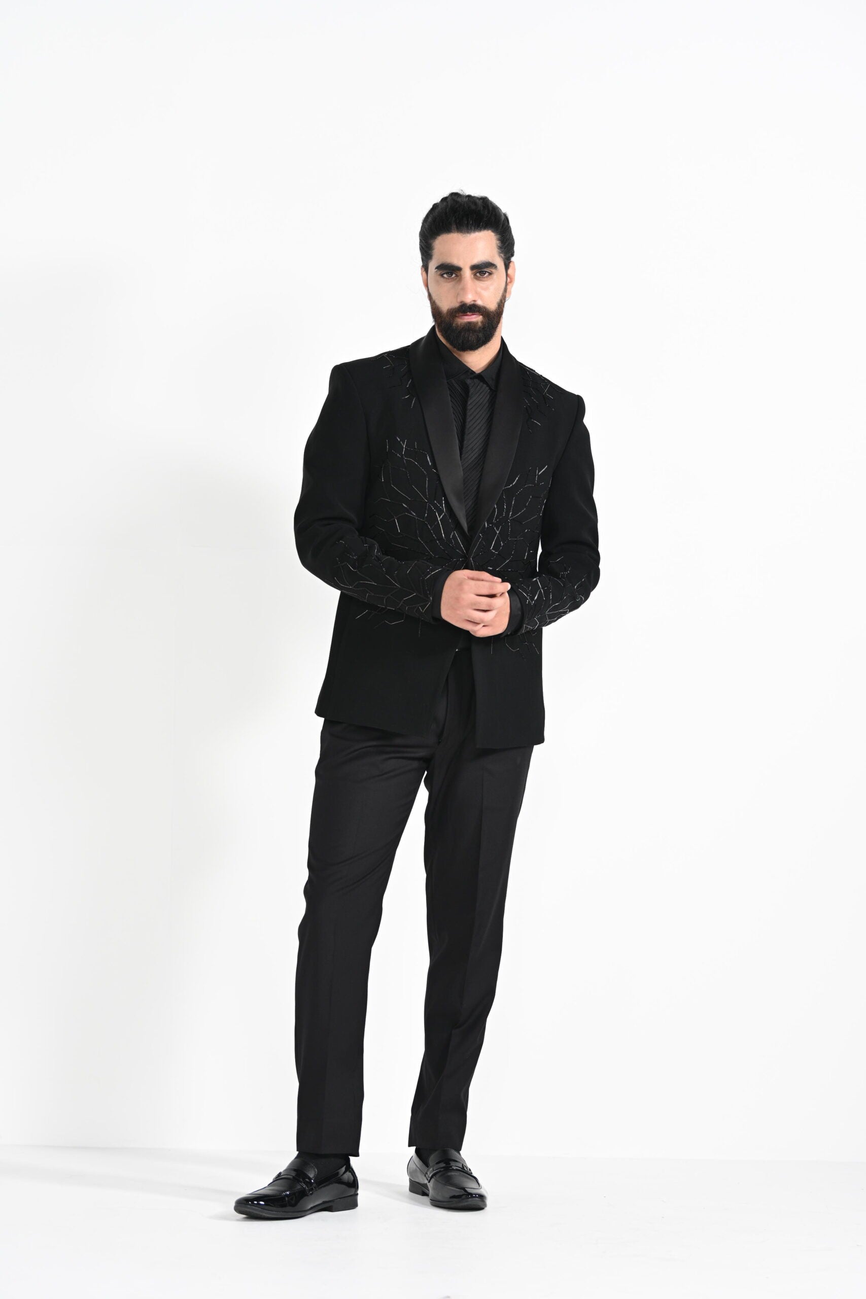 Electric Lines Tuxedo Set image 8