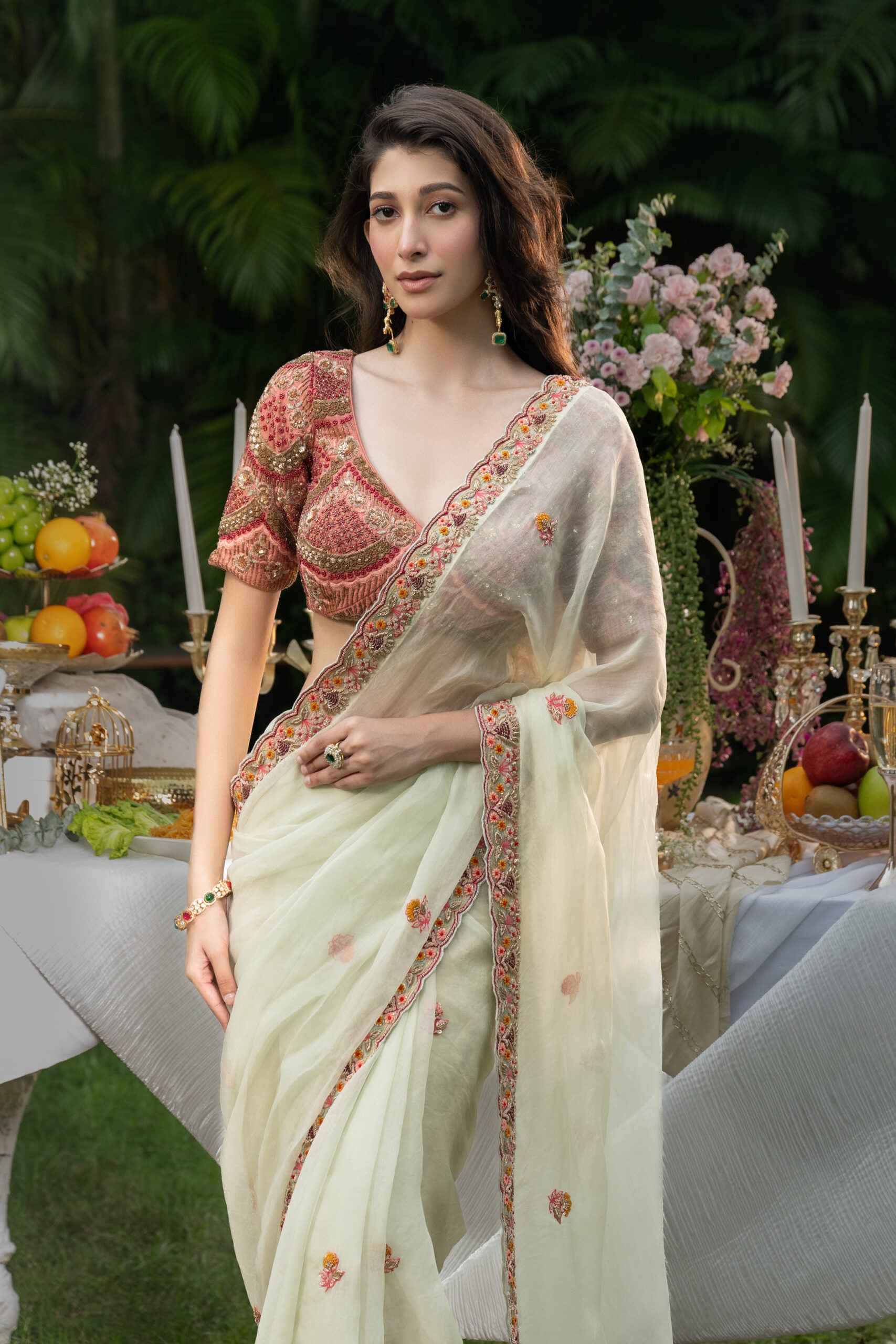 Sky Saree image 1