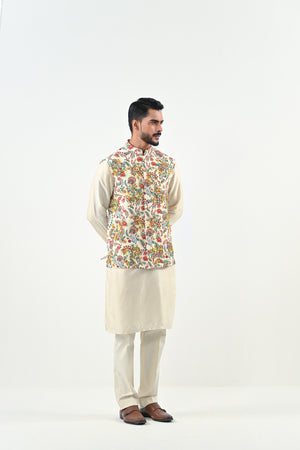 IVORY BLOOM HIGHLIGHTED BUNDI SET image 4