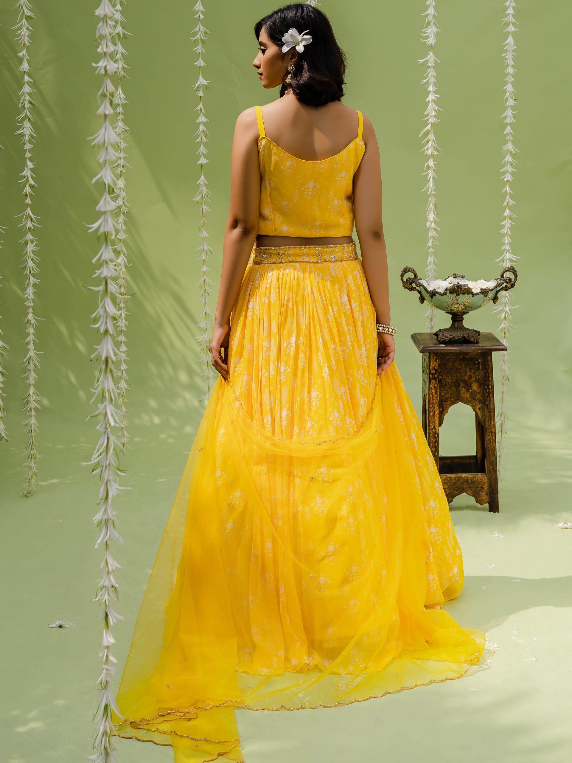 Sunshine Embroidered Lehenga Set image 5