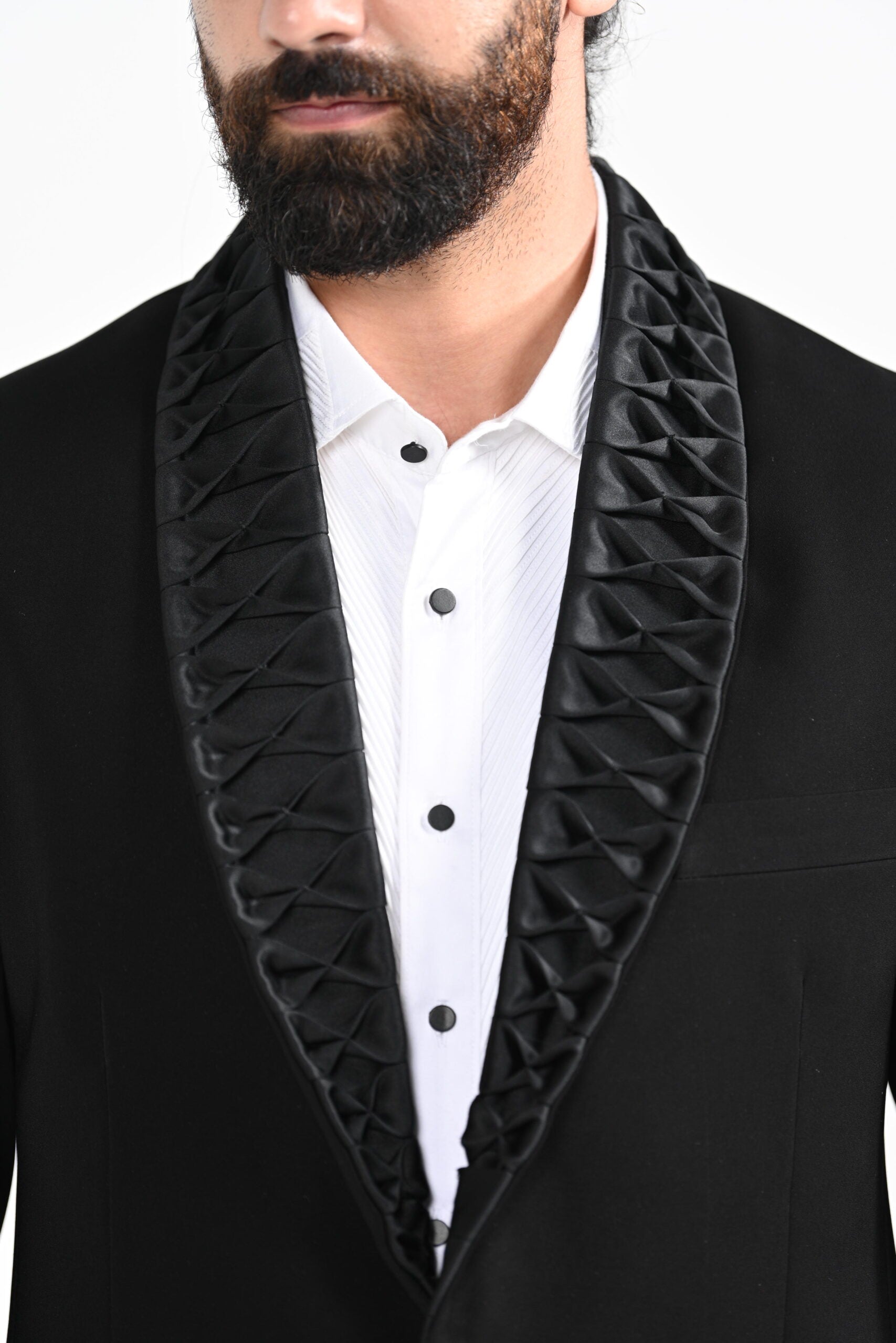 Bow lapel Tuxedo Set image 11