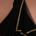 Black Anarkali Set image 0