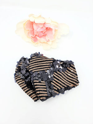 Sequins Velvet Face Mask image 7