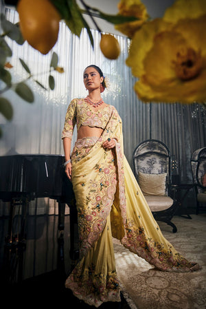 Mix Heavy Work Saree - XL image