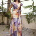 Lilac and Yellow Co-Ord Set image 0