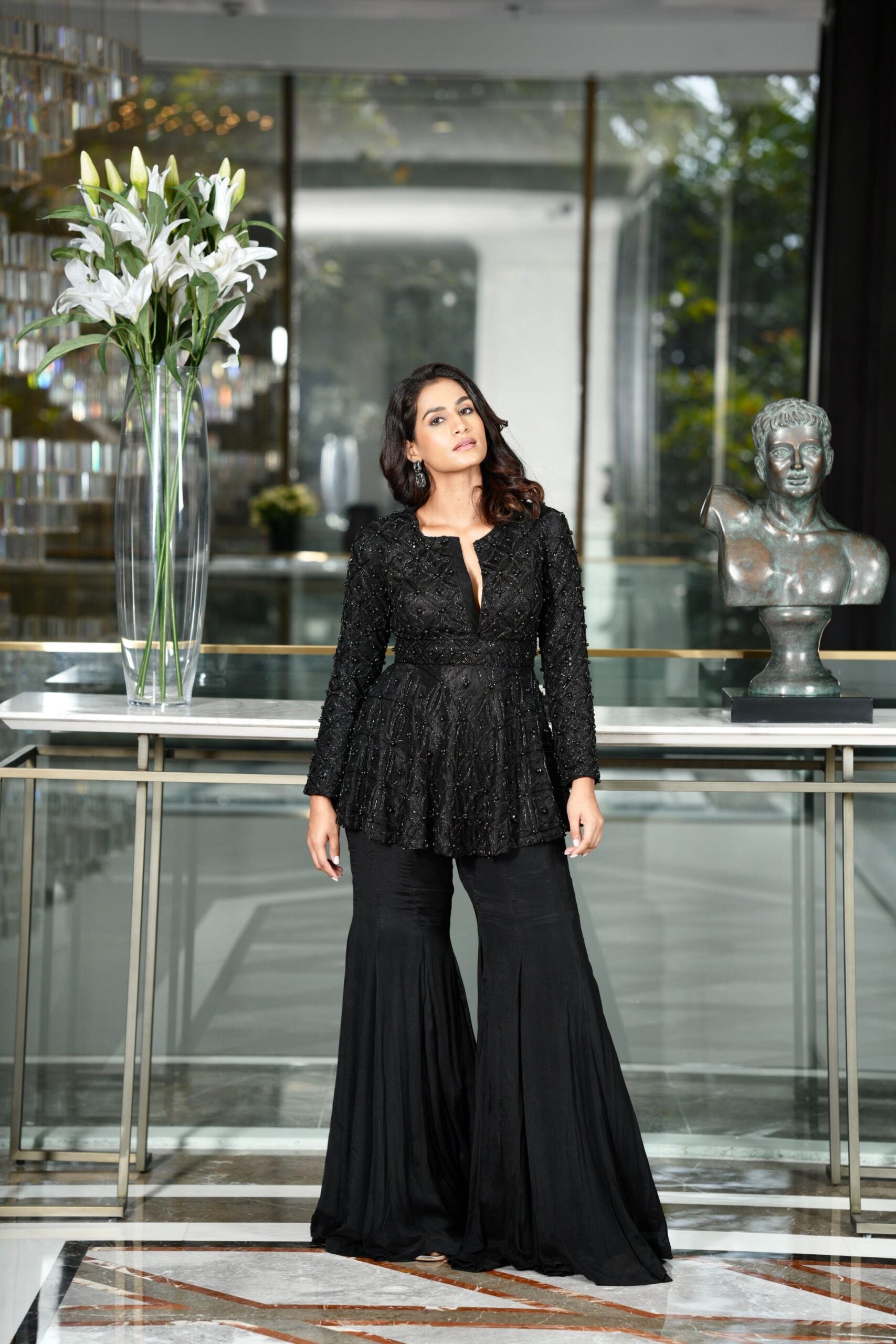 Tahira Kurta and Flared Pants image 0