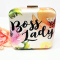 Boss Lady Printed Clutch image 0