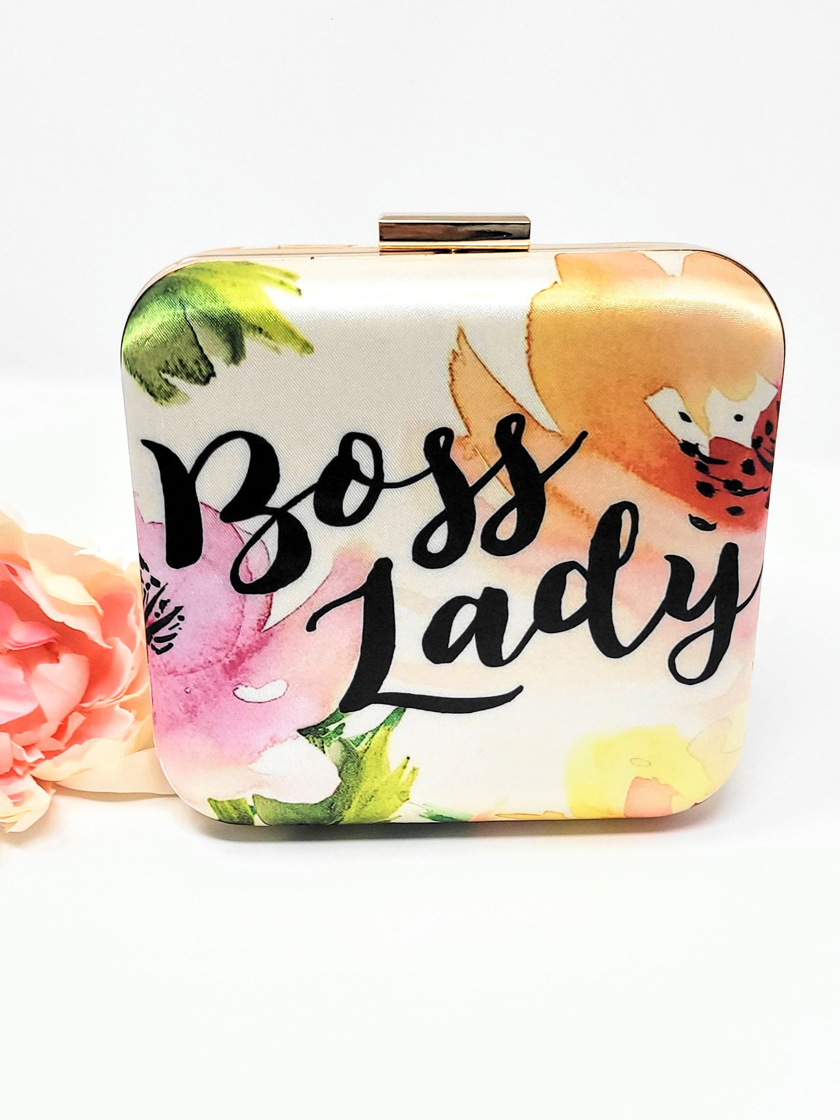 Boss Lady Printed Clutch image 0