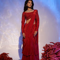 Ruby Reef Drape Saree image 0