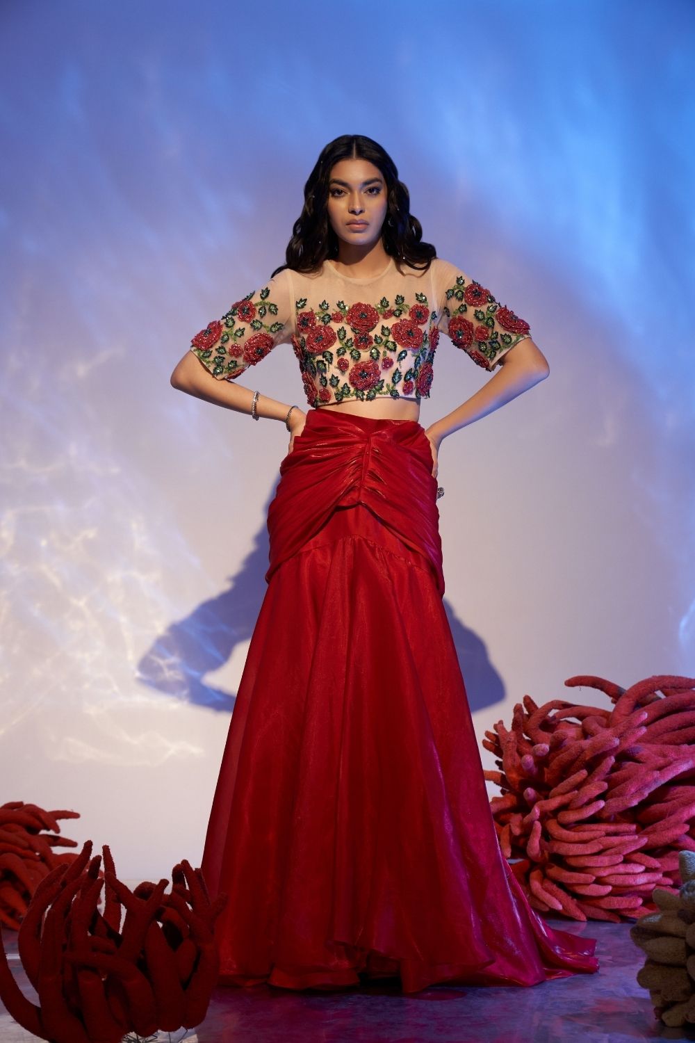 Red Mermaid Fantasy - Custom image